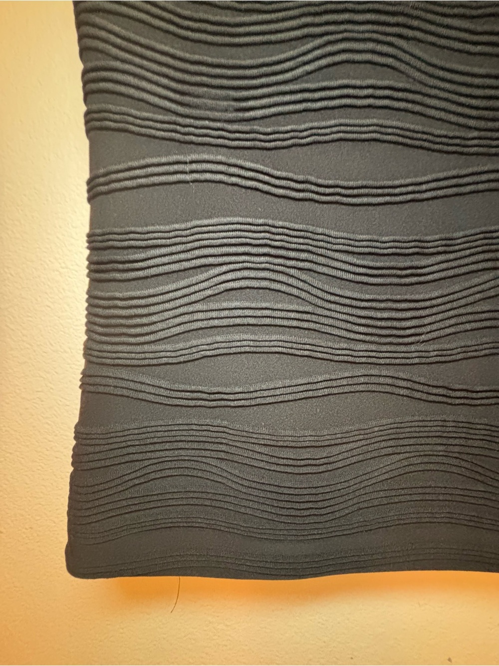 Calvin Klein Black Wavy Ribbed Tank - Picture 7 of 7